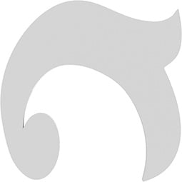 Ekena Millwork - ONLCGGWUF-L - Glasgow Left Onlay