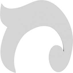 Ekena Millwork - ONLCGGWUF-R - Glasgow Right Onlay