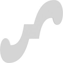 Ekena Millwork - ONLCGDVUF-L - Glendive Left Onlay