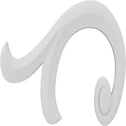 Ekena Millwork - ONLCHARUF-L - Hardin Left Onlay