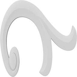 Ekena Millwork - ONLCHARUF-R - Hardin Right Onlay