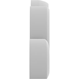 Ekena Millwork - ONLCHRLUF-L - Harlem Left Onlay