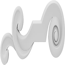 Ekena Millwork - ONLCHRLUF-L - Harlem Left Onlay