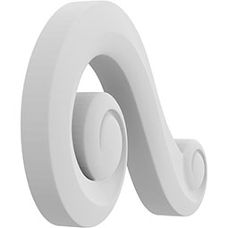 Ekena Millwork - ONLCHOBUF-L - Hobson Left Onlay