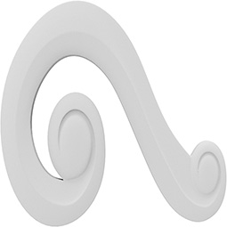 Ekena Millwork - ONLCHOBUF-L - Hobson Left Onlay