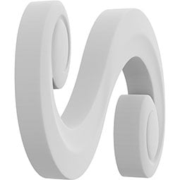 Ekena Millwork - ONLCJORUF-L - Jordan Left Onlay