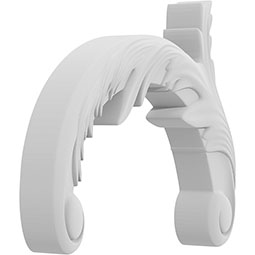 Ekena Millwork - ONLCMELUF-L - Melstone Left Onlay