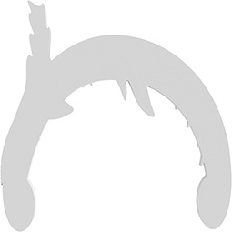 Ekena Millwork - ONLCMELUF-L - Melstone Left Onlay