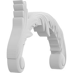 Ekena Millwork - ONLCMELUF-R - Melstone Right Onlay