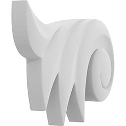 Ekena Millwork - ONLCOUTUF-L - Outlook Left Onlay