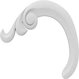 Ekena Millwork - ONLCPOLUF-L - Polson Left Onlay