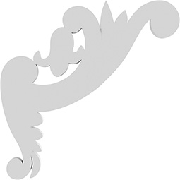 Ekena Millwork - ONLCPOPUF-L - Poplar Left Onlay