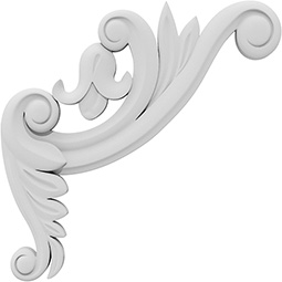 Ekena Millwork - ONLCPOPUF-R - Poplar Right Onlay