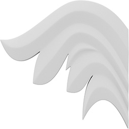 Ekena Millwork - ONLCREXUF-L - Rexford Left Onlay