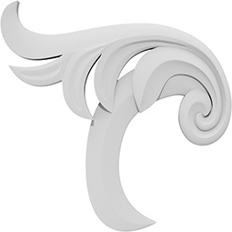 Ekena Millwork - ONLCRYEUF-L - Ryegate Left Onlay