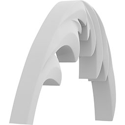 Ekena Millwork - ONLCSCOUF-R - Scobey Right Onlay