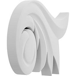 Ekena Millwork - ONLCSHEUF-R - Sheridan Right Onlay