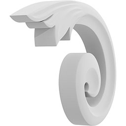 Ekena Millwork - ONLCSNBUF-L - Sunburst Left Onlay