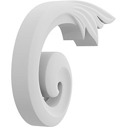 Ekena Millwork - ONLCSNBUF-R - Sunburst Right Onlay