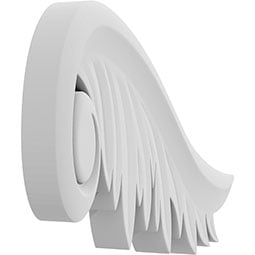 Ekena Millwork - ONLCCHSUF-R - Chasnoff Right Onlay