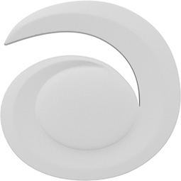 Ekena Millwork - ONLCTERUF-L - Terry Left Onlay