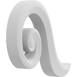 Ekena Millwork - ONLCWALUF-R - Walkerville Right Onlay