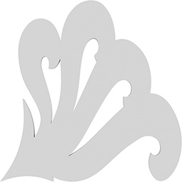 Ekena Millwork - ONLCALXUF-L - Alexander Left Onlay