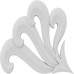 Ekena Millwork - ONLCALXUF-L - Alexander Left Onlay