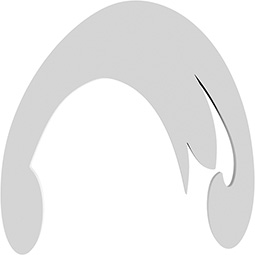 Ekena Millwork - ONLCARUUF-L - Arthur Left Onlay