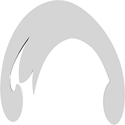 Ekena Millwork - ONLCARUUF-R - Arthur Right Onlay