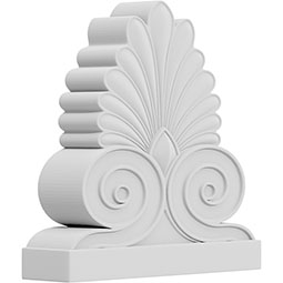 Ekena Millwork - ONLCBALUF - Balta Shell Onlay
