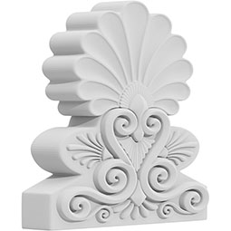 Ekena Millwork - ONLCBDCUF - Benedict Shell Onlay