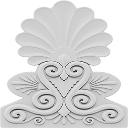 Ekena Millwork - ONLCBDCUF - Benedict Shell Onlay