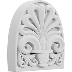 Ekena Millwork - ONLCBISUF - Bismarck Shell Onlay