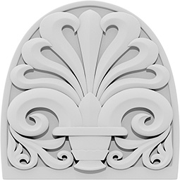 Ekena Millwork - ONLCBISUF - Bismarck Shell Onlay