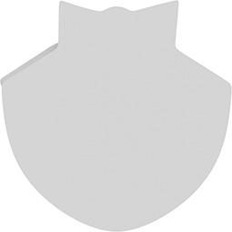 Ekena Millwork - ONLCDDGUF - Dodge Shell Onlay