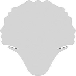 Ekena Millwork - ONLCFBSUF - Forbes Shell Onlay