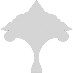Ekena Millwork - ONLCHLDUF - Halliday Shell Onlay