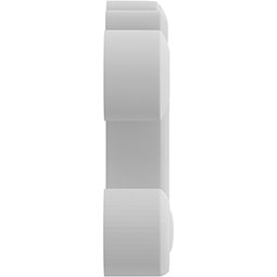 Ekena Millwork - ONLCSIDUF-R - Sidney Right Onlay