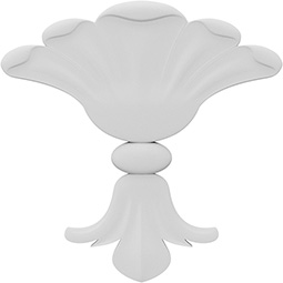 Ekena Millwork - ONLCCLHUF - Coleharbor Shell Onlay