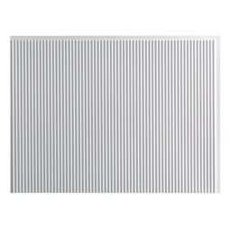 ACP - BP24X18RB - 24 1/4"W x 18 1/4"H Fasade Rib Backsplash Panel