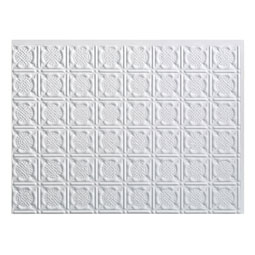 ACP - BP24X18T6 - 24 1/4"W x 18 1/4"H Fasade Traditional Style #6 Backsplash Panel