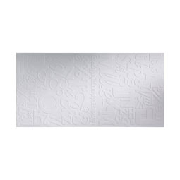 ACP - WP96X48AL - 96"W x 48"H Fasade Alphabet Wall Panel