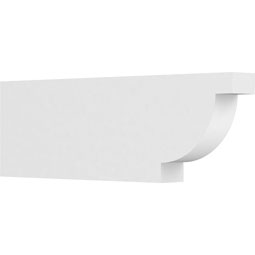 Ekena Millwork - RFTPBLK - Block Architectural Grade PVC Rafter Tail