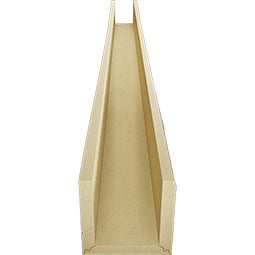 Ekena Millwork - BMKP3-ST - 3-Sided (U-beam) Knotty Pine Timberthane Faux Wood Ceiling Beam