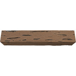 Ekena Millwork - BMPC2-ST - 2-Sided (L-beam) Pecky Cypress Endurathane Faux Wood Ceiling Beam