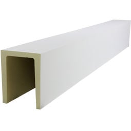 Ekena Millwork - BMSSS3 - Heritage Timber Sanded Smooth Faux Wood Beam, 3-Sided (U-Beam)