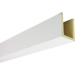 Ekena Millwork - BMSSS3 - Heritage Timber Sanded Smooth Faux Wood Beam, 3-Sided (U-Beam)