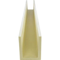 Ekena Millwork - BMSSS3 - Heritage Timber Sanded Smooth Faux Wood Beam, 3-Sided (U-Beam)