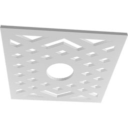 Ekena Millwork - CMPPCH - Chevron Fretwork Architectural Grade PVC